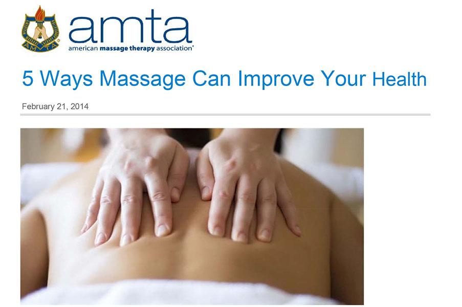 5 ways massage can improve your health